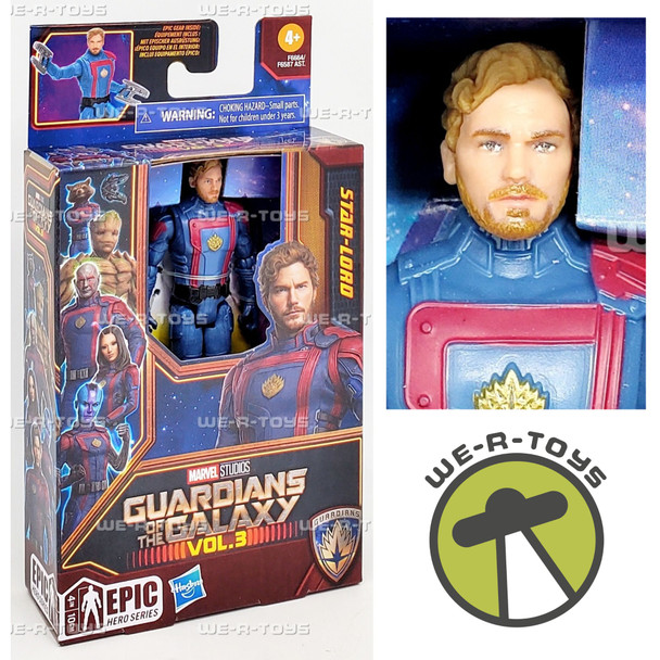 Marvel Guardians of The Galaxy Vol. 3 Star Lord Epic Hero Series Action Figure
