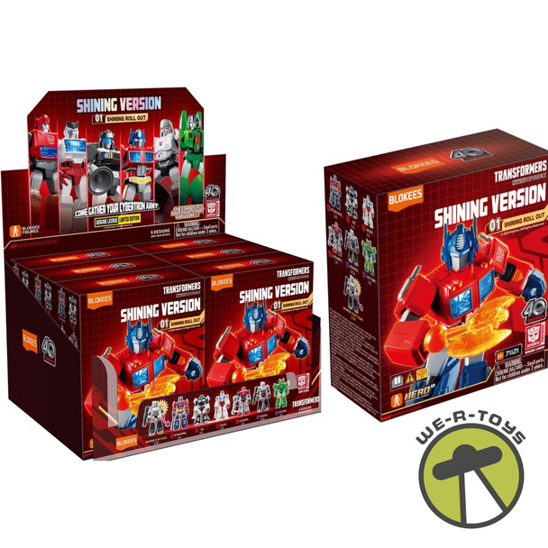 Blokees Transformers Shining Version 01 Shining Roll Out Case of 6 Model Kits