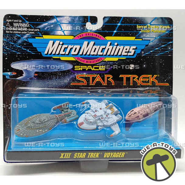 Star Trek Micro Machines Space Galoob Set of 3 Vehicles XXIII Star Trek Voyager