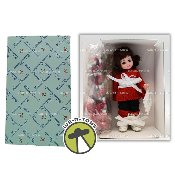 Madame Alexander 1999 Coca Cola Winter Fun Brunette Doll #17370