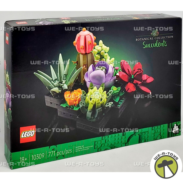 LEGO Botanicals Succulents 771 Piece Building Set 10309