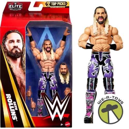 Mattel WWE Elite Collection Top Picks Seth Rollins Action Figure 2026 Mattel