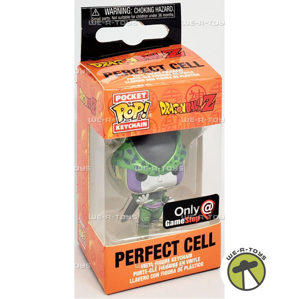 Funko Pocket POP Dragon Ball Z Perfect Cell Metallic Vinyl Figure Keychain