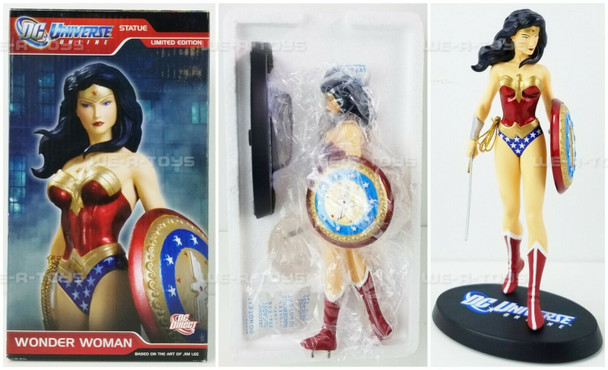 DC Universe Online Wonder Woman Statue 7.8" Limited Edition 2010 DC Direct NEW