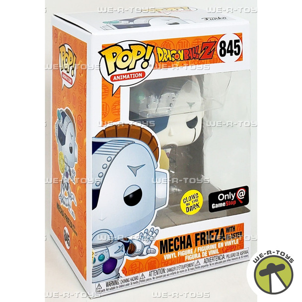 Funko POP Animation Dragon Ball Z Mecha Frieza with Blaster 845 GITD Figure