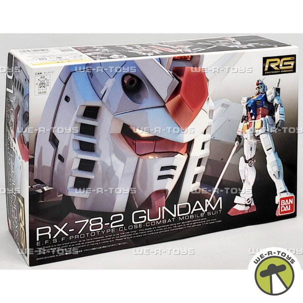 RX-78-2 Gundam #01 EFSF Prototype Close Combat Mobile Suit Kit 163280 Bandai