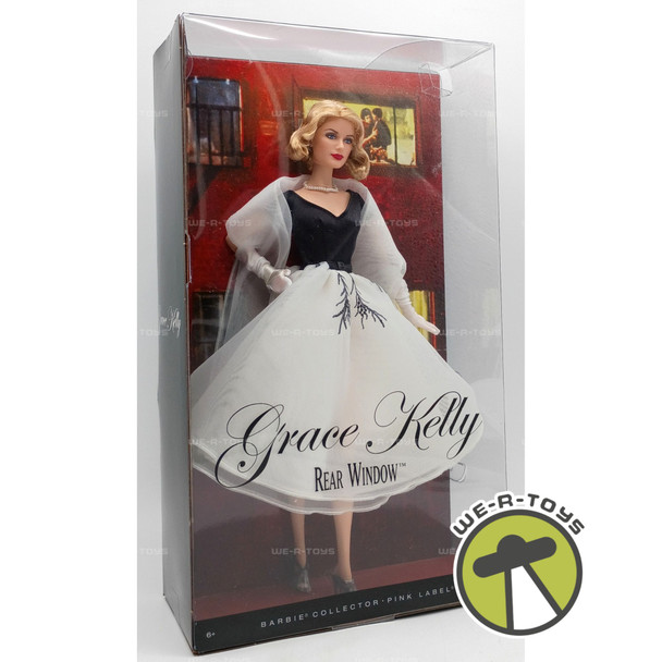 Grace Kelly Rear Window Barbie Doll Pink Label Collector 2011 Mattel V7554