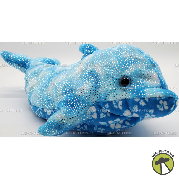 TY Beanie Buddies Docks the Blue Dolphin Plush 2007