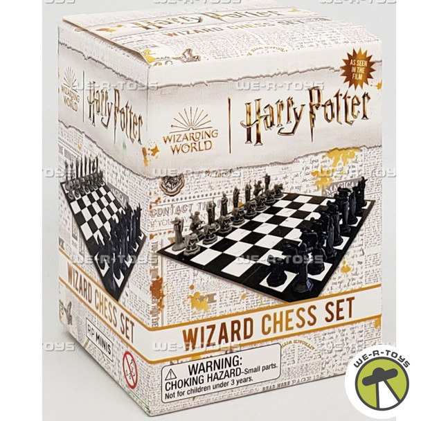 Harry Potter Wizard Chess Set Miniature Collectible 2023 Running Press 48398