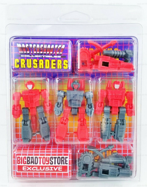 Mastershooter Collectibles Crusaders Transforming G1 Autobots X3 Targetmasters