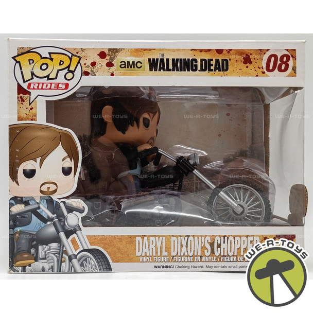 Funko POP! Rides AMC The Walking Dead Daryl Dixon's Chopper 08 Vinyl Figure