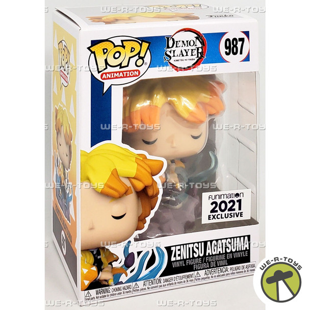Funko POP Animation Demon Slayer Zenitsu Agatsuma 987 Vinyl Figure