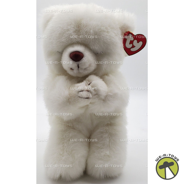 Ty Beanie Classics Faith the Praying Bear Plush
