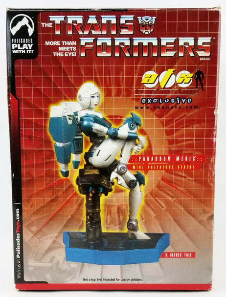 Transformers Paradron Medic Mini Polystone Statue 6 in AFX Exclusive G1 2004 NEW
