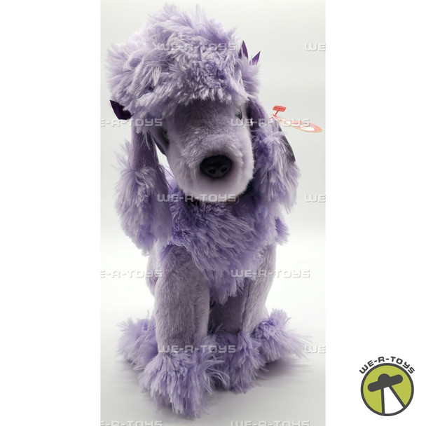 Ty Beanie Buddies Demure the Poodle Purple Plush 2005