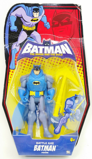 Batman The Brave and The Bold Battle Axe Batman Action Figure 2008 Mattel P4519