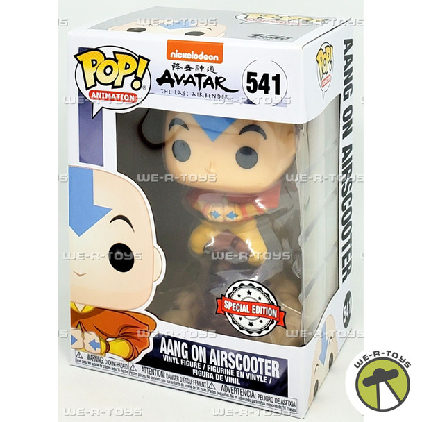Funko POP Animation Avatar The Last Airbender Aang on Airscooter 541 Figure