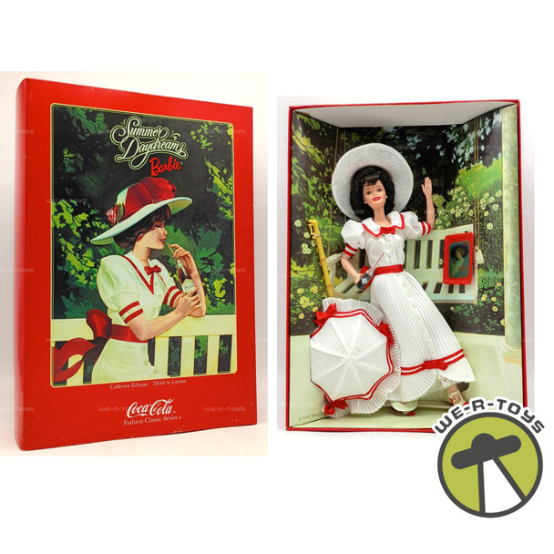 Summer Daydreams Barbie Coca Cola Collector Edition Doll 1997 Mattel #19739