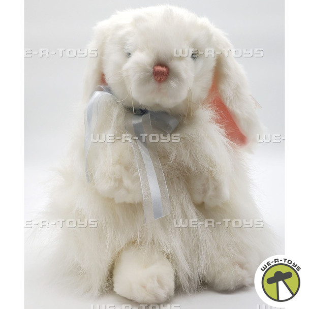 Ty Beanie Classics Cashmere the Bunny with White Ribbon Plush