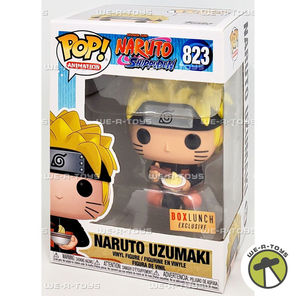 Funko POP Animation Naruto Shippuden Naruto Uzumaki Eating Noodles 823 Figure