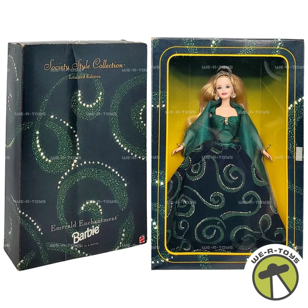 Emerald Enchantment Barbie Doll Society Style Collection 1996 Mattel 17443