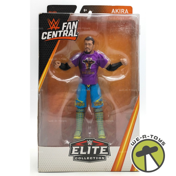 WWE Akira Tozawa Elite Collection Fan Central Action Figure 2018 Mattel FTC12