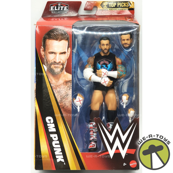 WWE CM Punk Elite Collection Top Picks Action Figure 2026 Mattel JHV13