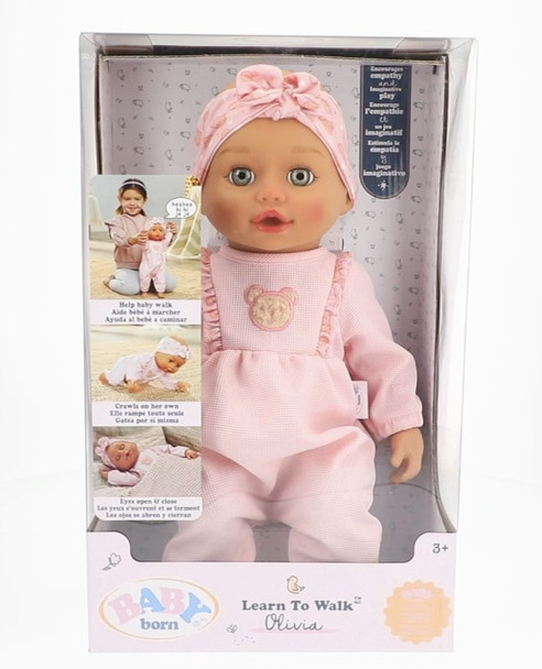 Baby Born Learn to Walk Olivia Doll