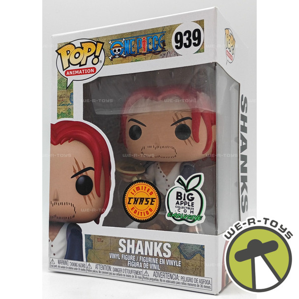 Funko POP! Animation One Piece Shanks #939 Vinyl Figure Limited Chase Edition