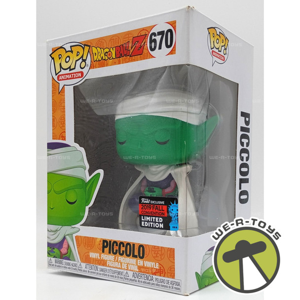 Funko Pop! Animation Dragon Ball Z Piccolo Vinyl Figure #670 Exclusive 2019
