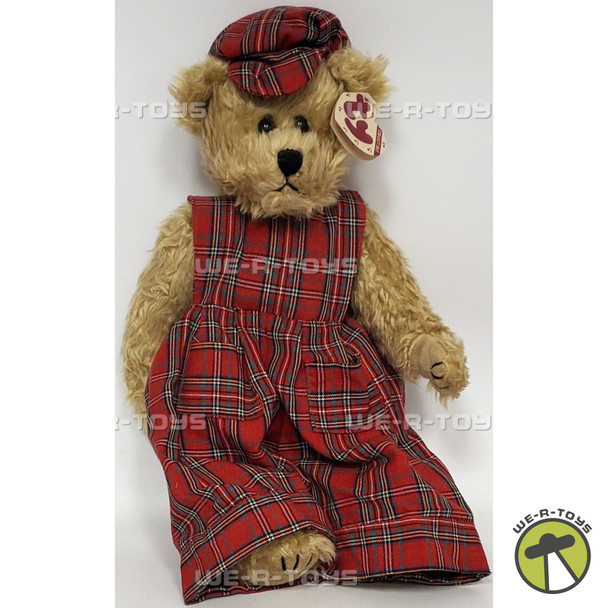 Ty Beanie Attic Treasures Scotch the Scottish Bear 13" Plush