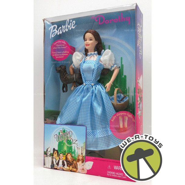 Barbie As Dorothy in The Wizard of Oz Doll With Toto 1999 Mattel Item No. 25812