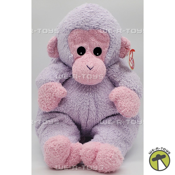 Ty Pillow Pals Monkeybaby the Purple Monkey Plush 2000