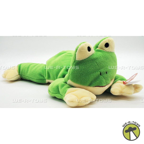 Ty Pillow Pals Ribbit the Frog Plush