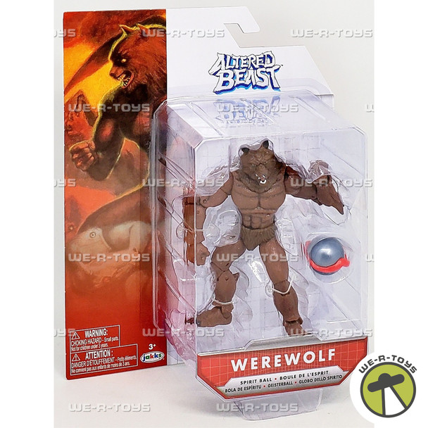 Altered Beast Werewolf with Spirit Ball Action Figure 2023 Jakks Pacific 42029