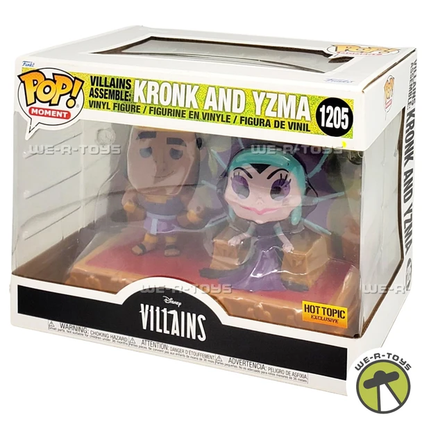 Funko POP Moment Disney Villains Villains Assemble Kronk & Yzma 1205 Figure