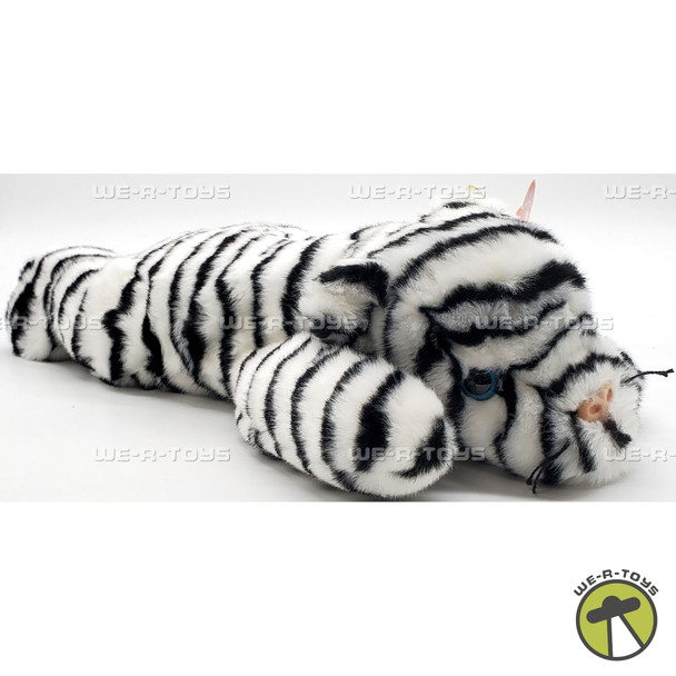 Ty Beanie Buddy White Tiger with Blue Eyes Plush