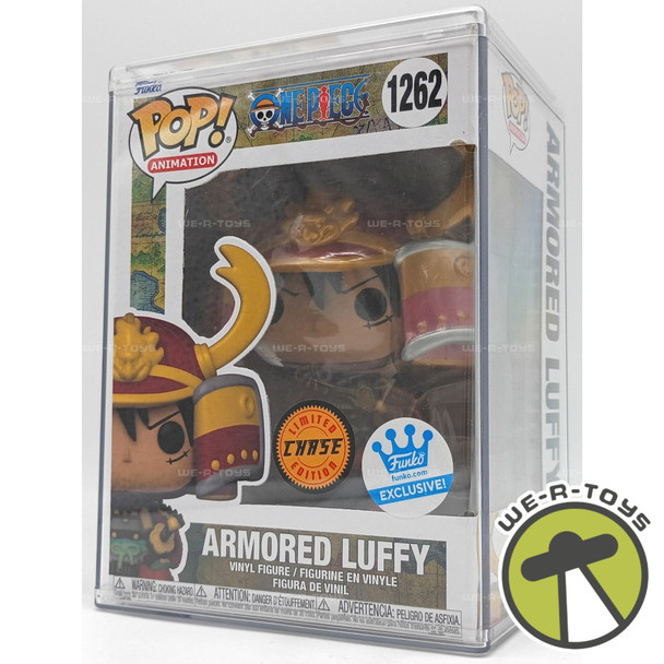 Funko POP! Animation Armored Luffy One Piece Chase Exclusive Vinyl Figure #1262