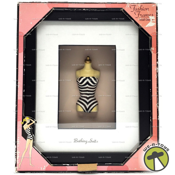 Barbie Fashion Frames Bathing Suit Fashion Wall Decor 2003 Mattel #B5900