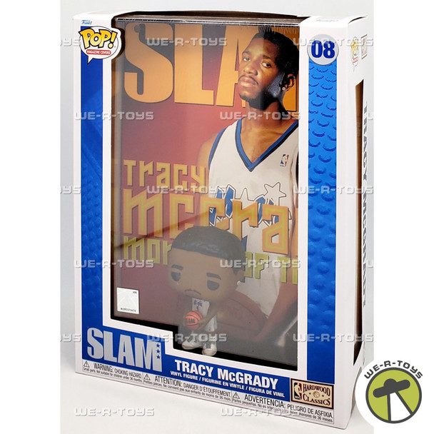 Funko POP NBA Cover SLAM Tracy McGrady 08 Vinyl Figure