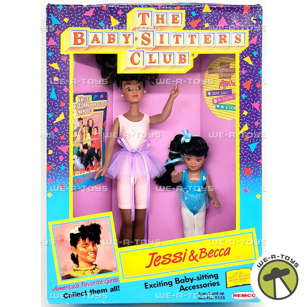 The Baby-Sitters Club Jessi and Becca Dolls 199 Remco 09335