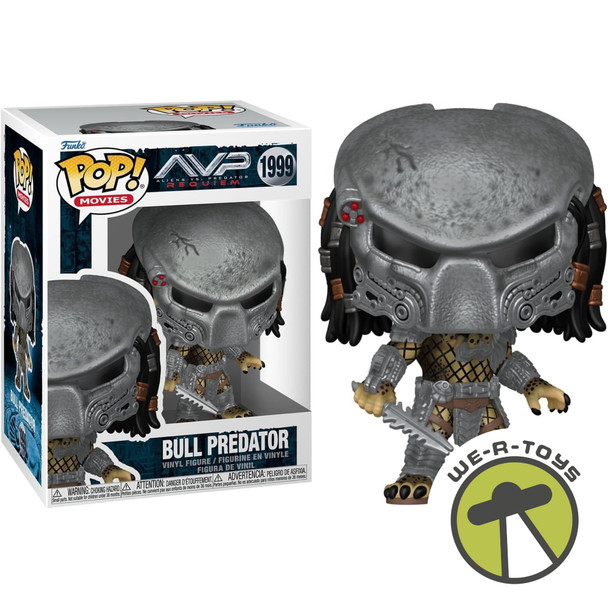 Funko Pop Movies 1999 Alien vs Predator Requiem Bull Predator Vinyl Figure