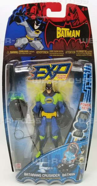 The Batman EXP Batarang Crusader Batman Action Figure Mattel J1921 NRFP