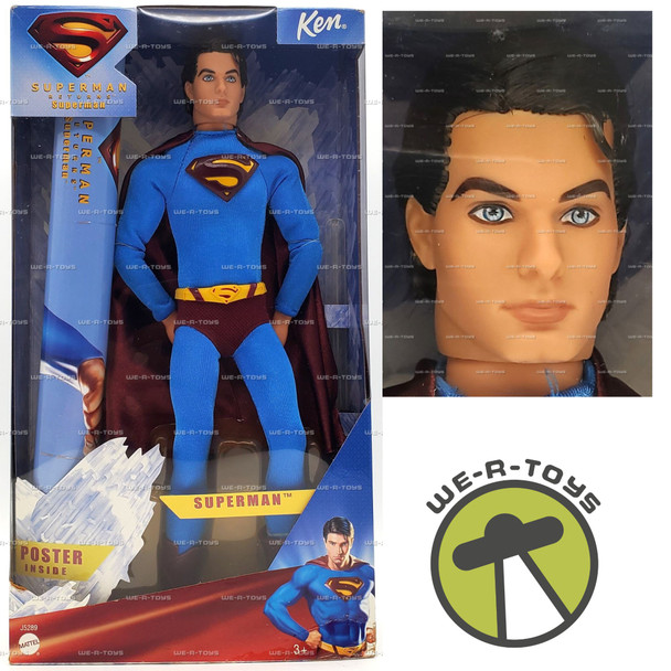 Barbie Collector Superman Returns Ken as Superman Doll 2005 Mattel #J5289