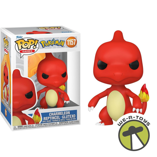 Funko Pop Games 1157 Pokémon Charmeleon Vinyl Figure