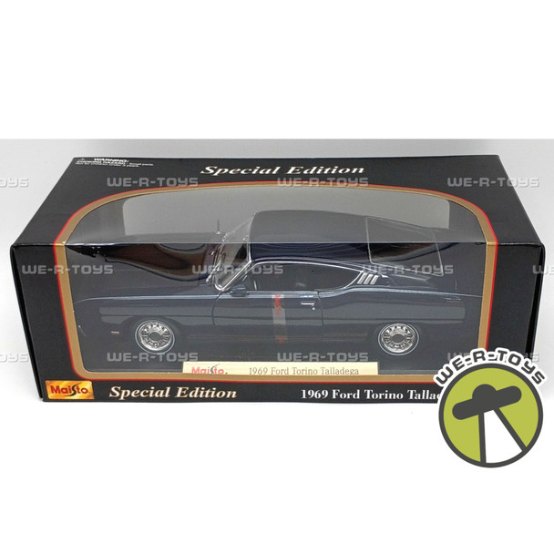 Maisto 1969 Ford Torino Talladega Special Edition Blue Diecast Vehicle 31616
