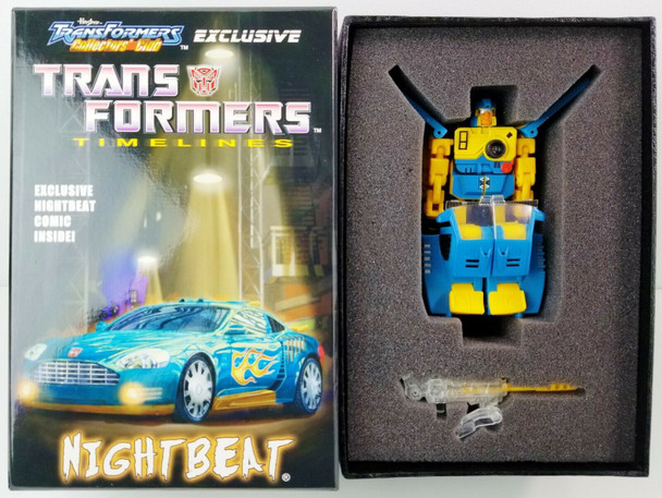 Transformers Timelines Nightbeat Collectors' Club Exclusive Action Figure NEW