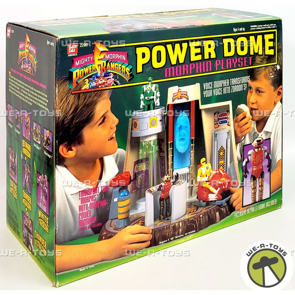 Mighty Morphin Power Rangers Power Dome Morphin Playset Bandai 02290