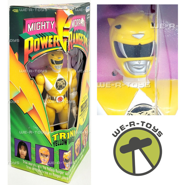Mighty Morphin Power Rangers Trini Yellow Ranger Action Figure 1994 Irwin 22001