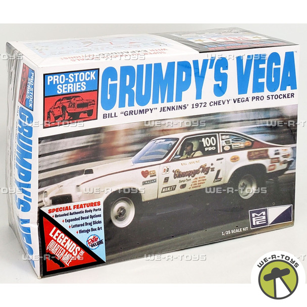 MPC 1972 Chevy Vega Pro Stock Bill Grumpy Jenkins 1:25 Scale Plastic Model Kit